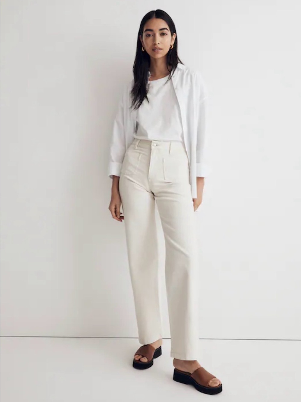 Madewell-The Perfect Vintage Wide-Leg Jean Size 26